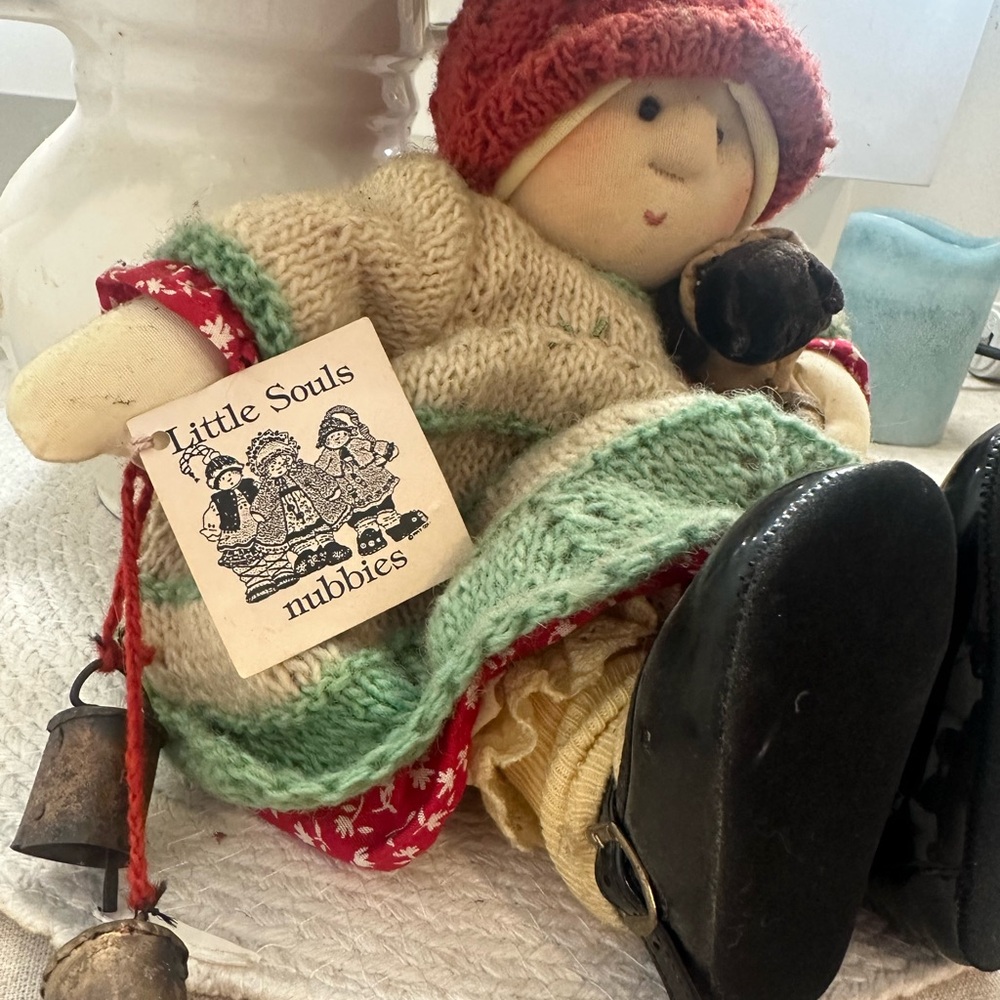 Little Soul Nubbies collectible with tag.